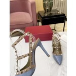 Valentino Women's Back Air (New Generation Lacquer Leather) Sandals